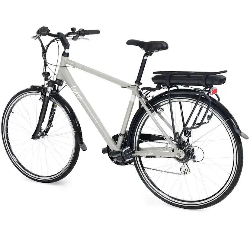 Elcykel Lyfco Herr 28" - Elian 10,4 Ah Silver