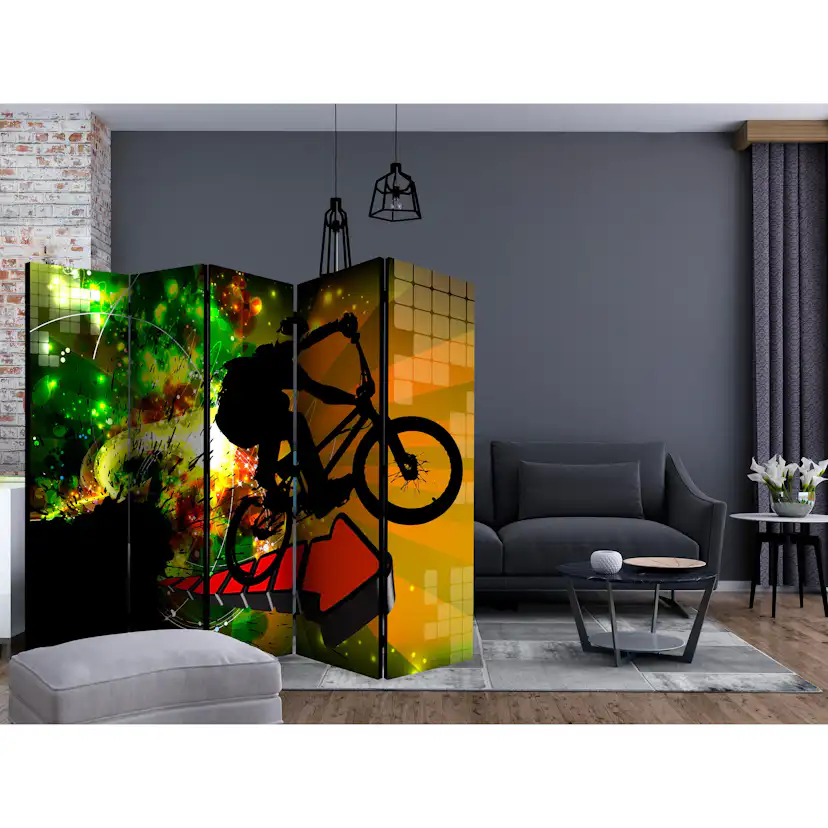 Rumsavdelare Arkiio Bicycle Tricks II 225x172 cm