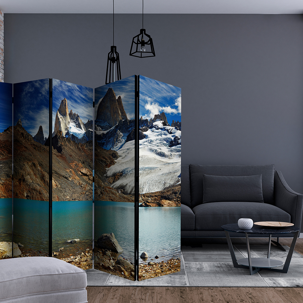 Rumsavdelare Skärmvägg Arkiio Mount Fitz Roy Patagonia Argentina II 225x172 cm