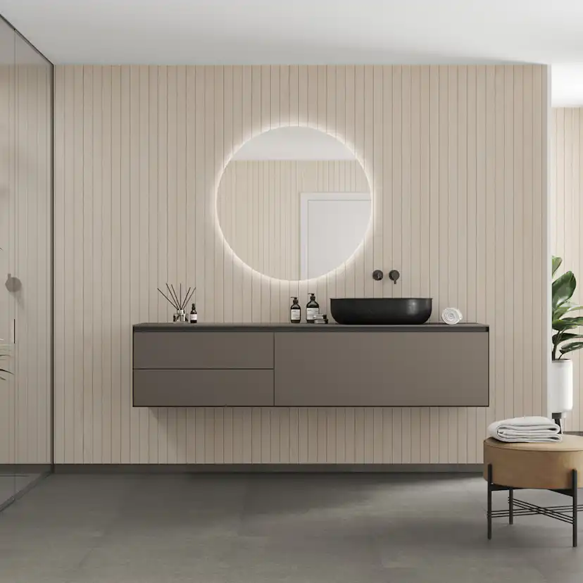 Våtrumsskiva Fibo 2159-M0500 Light Wood 10x620x2400 mm