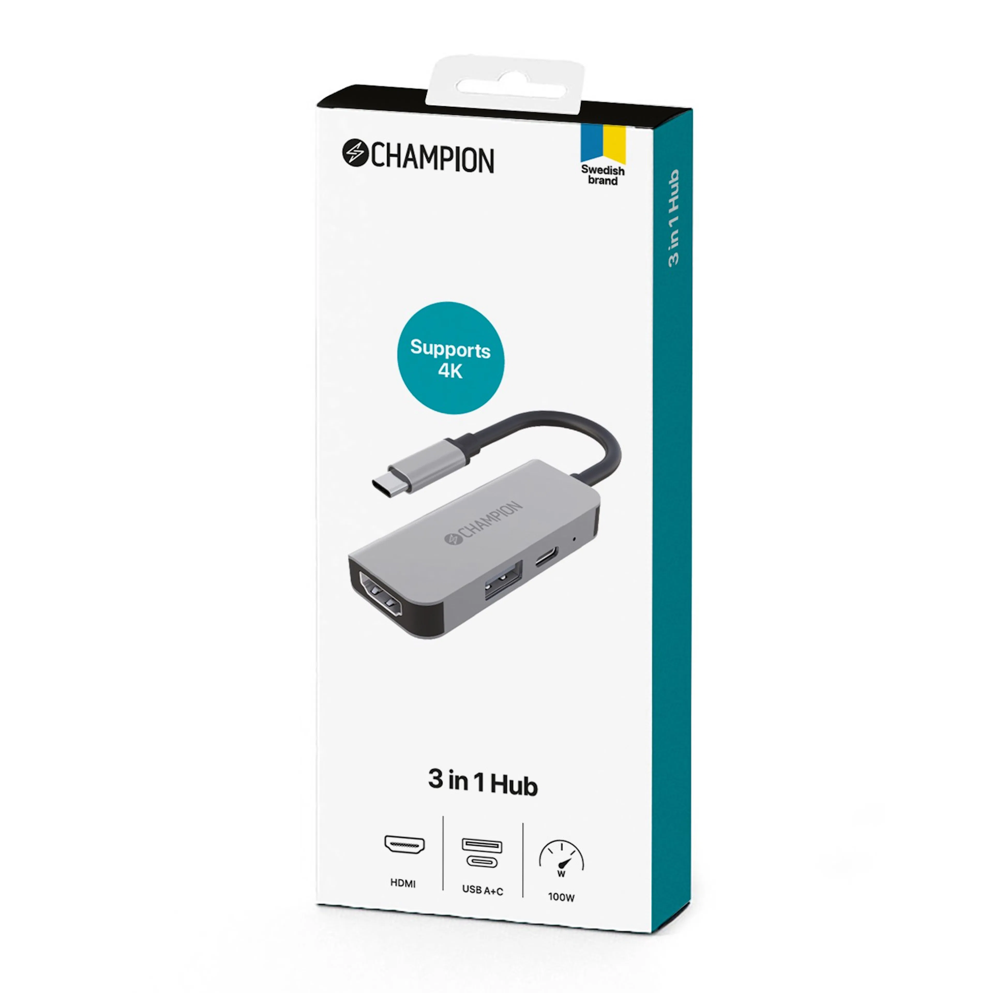 Adapter Champion 3 in 1 Hub