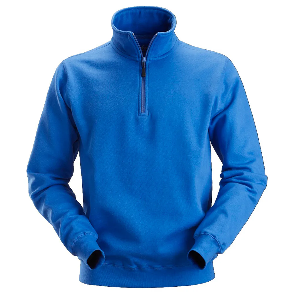 Sweatshirt 1/2 zip Storlek: XS, Färg: True Blue