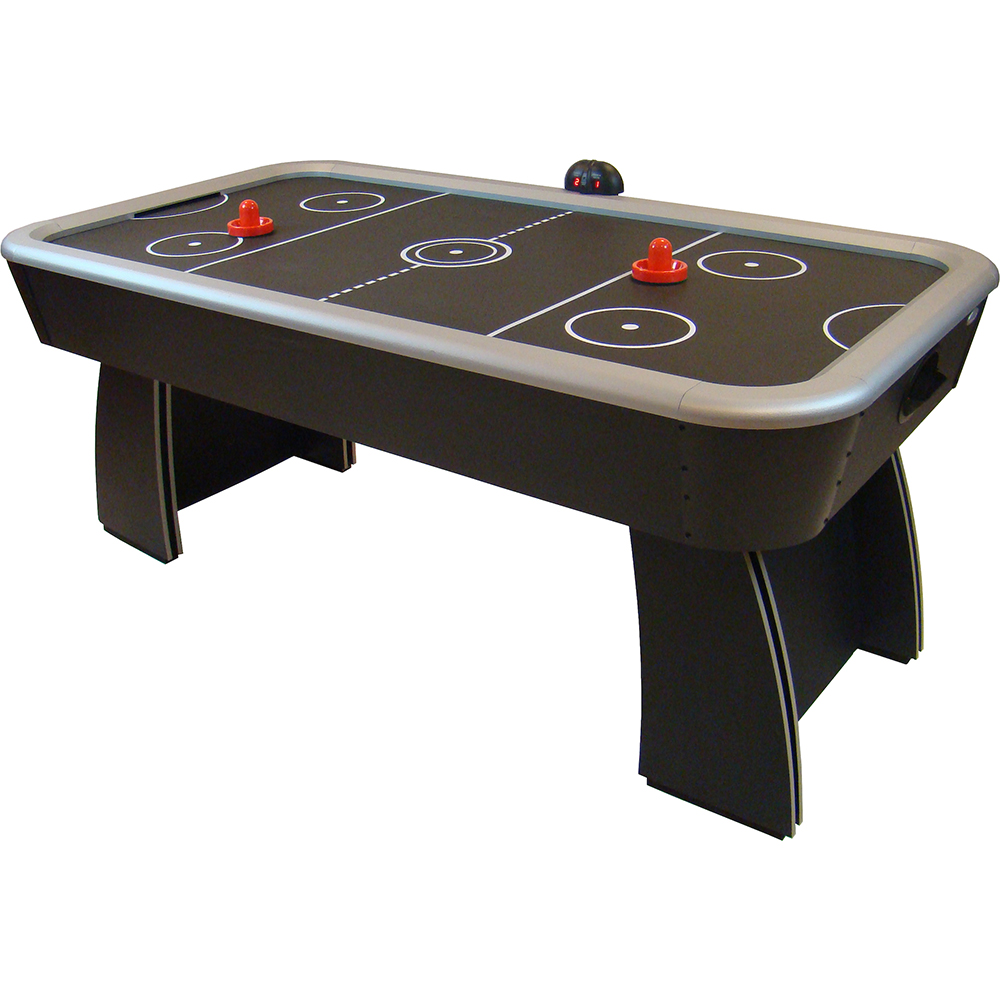 Airhockeybord Gamesson Spectrum Black med Försärkt Benkonstruktion