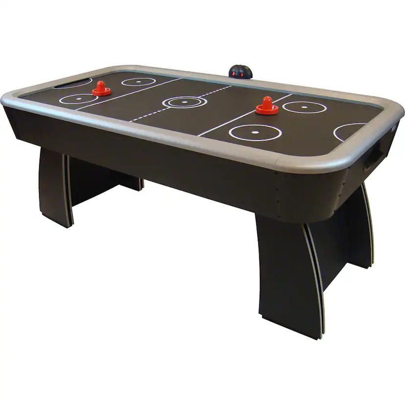 Airhockeybord Gamesson Spectrum Black med Försärkt Benkonstruktion
