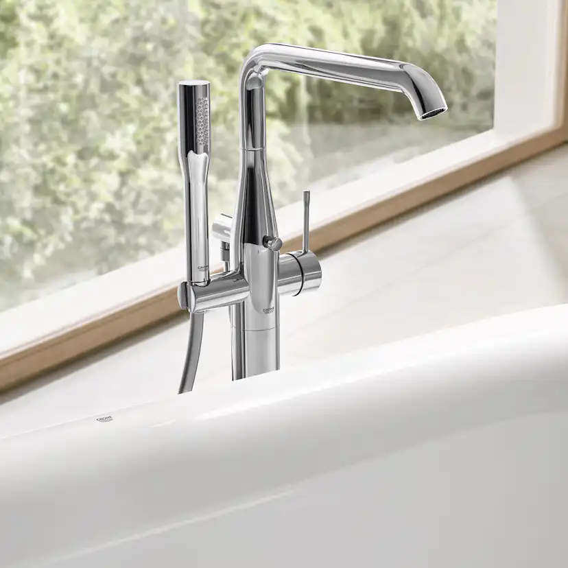Golvblandare Grohe Essence 23491 Krom Krom