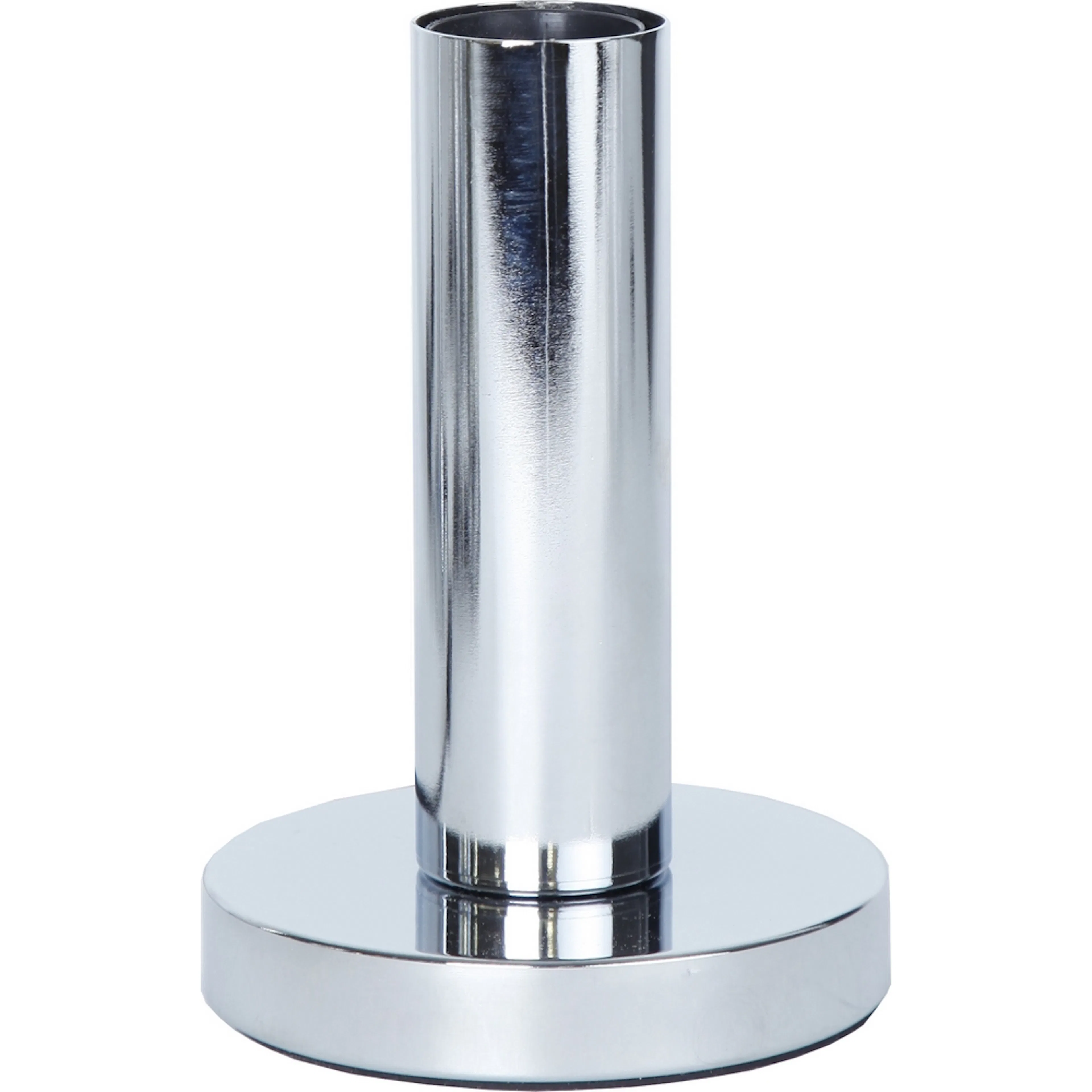 LampfotE27Glans Krom, 17 cm
