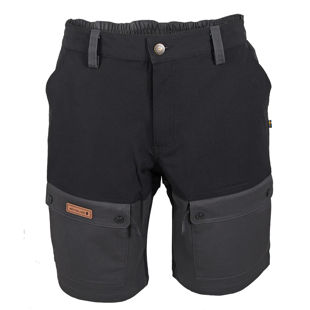 Woodline Shorts Boksund Svart/Grå 3 Storlek: 3XL