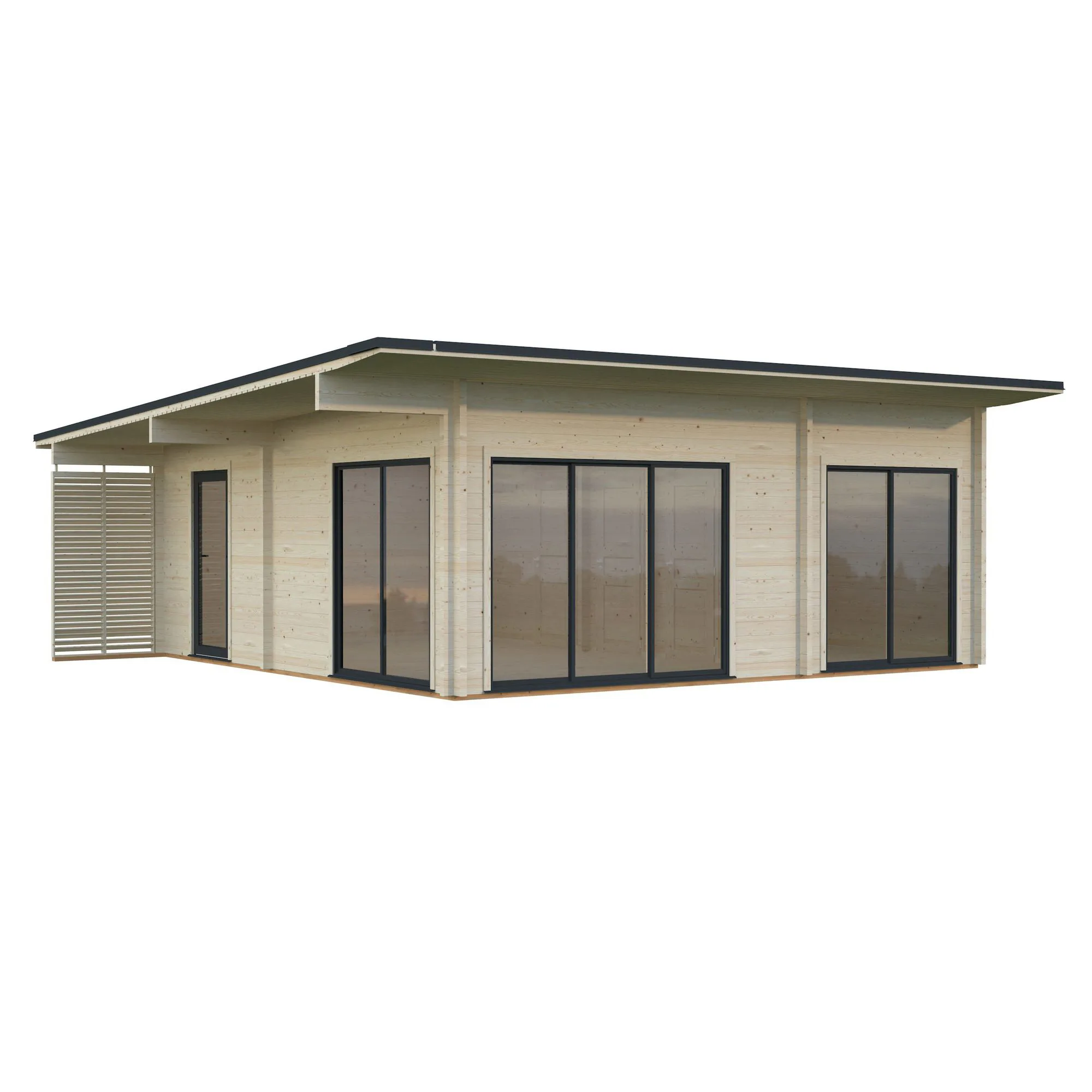 Trädgårdshus Palmako Cecilia 42,8 m² (inv. 39,9 m²)