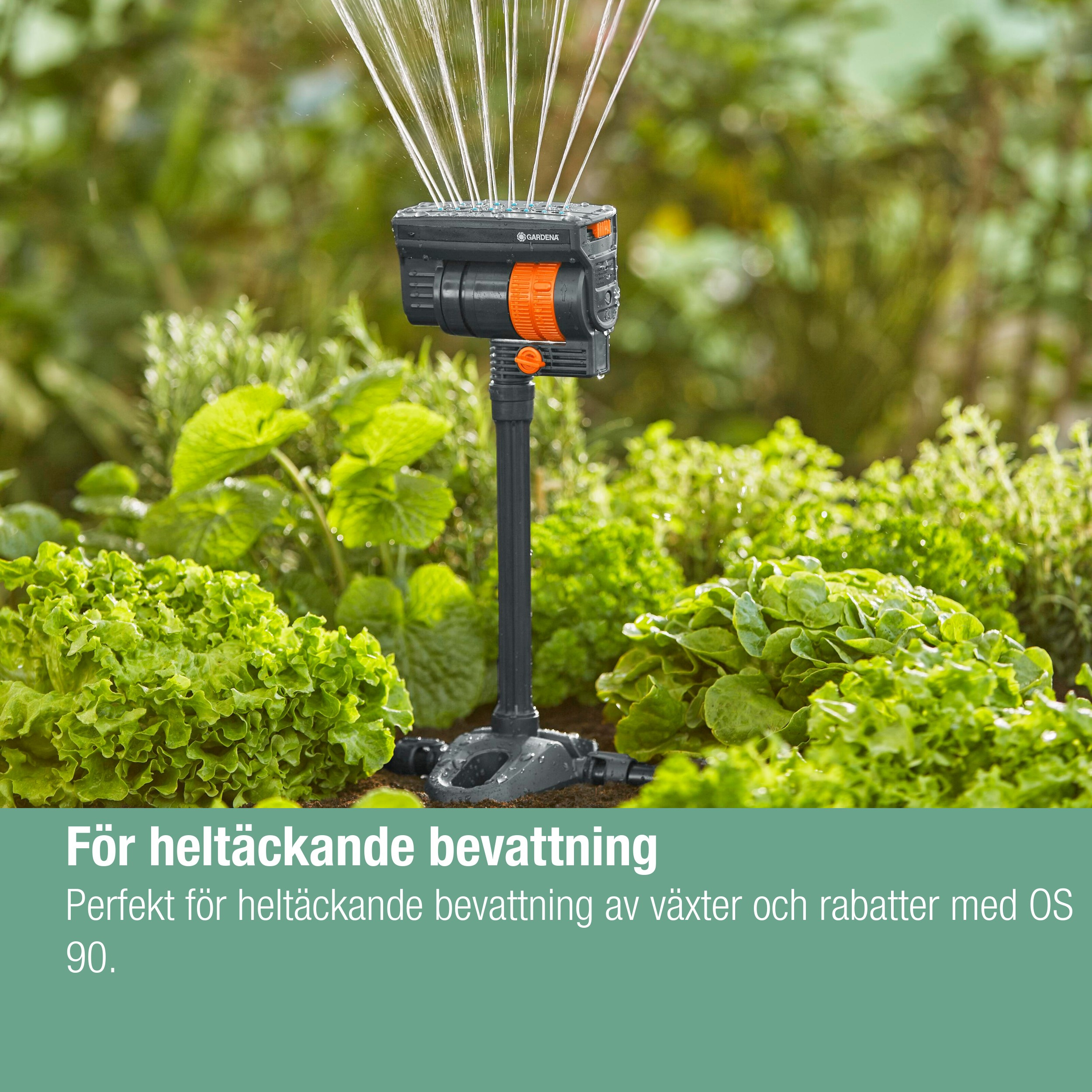 Förlängningsrör Gardena Micro-Drip för Rektangulärspridare OS 90