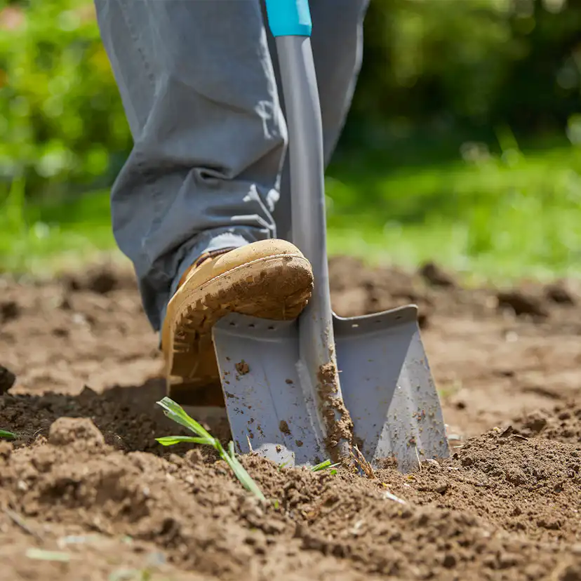 Teleskopisk Spade Gardena ErgoLine