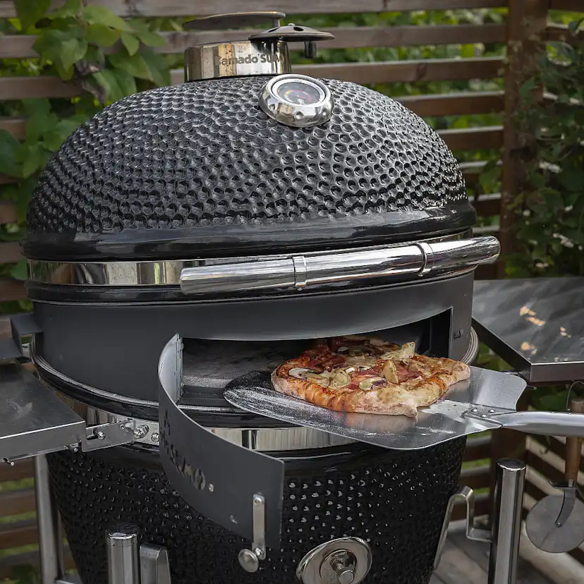 Grilltillbehör Kamado Sumo Grillmästarens Rotisserie & Pizzaugn Midi