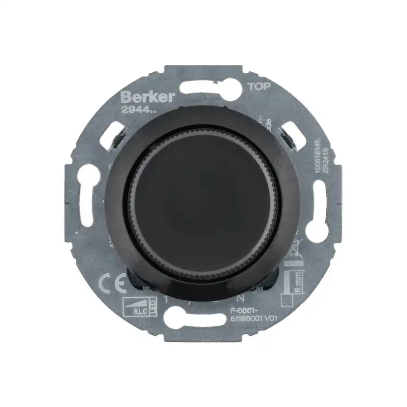 Vriddimmer Hager Universal R, C LED 3-100 W Insats med Klor Serie 1930