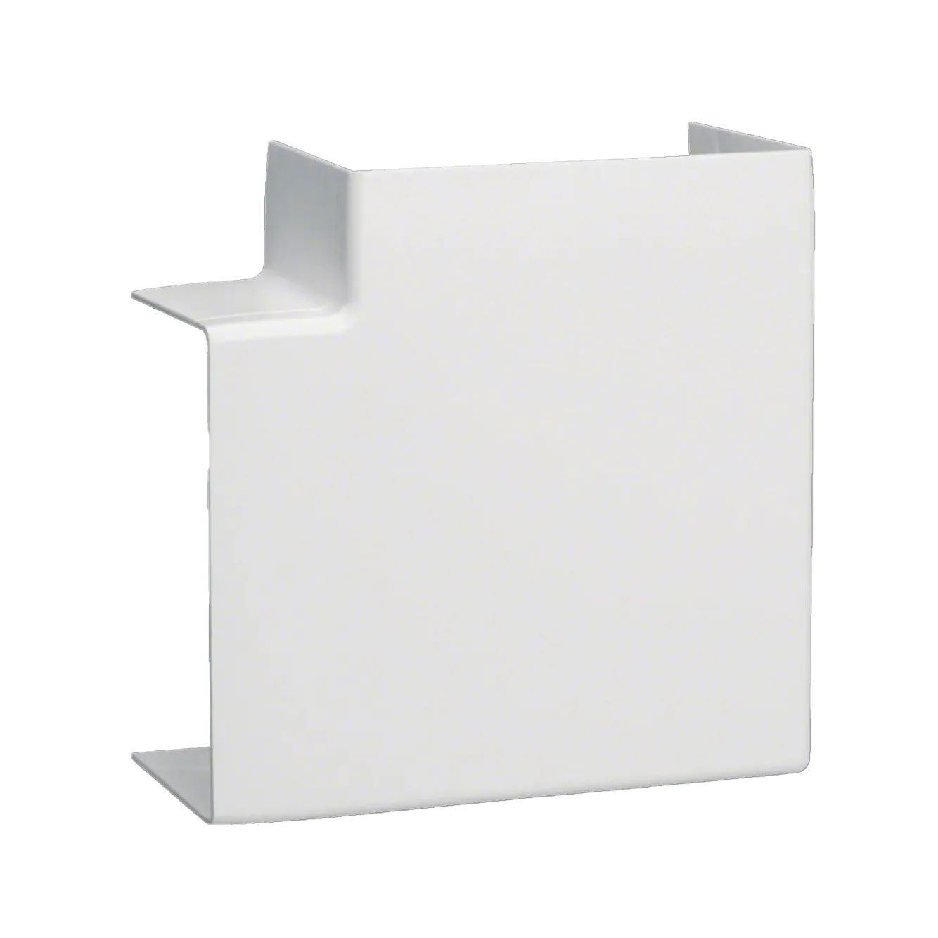 L-Vinkel till Matarkanal Hager Flexibel LF/LFH 60 x 110 mm Halogenfri Vit RAL 9016