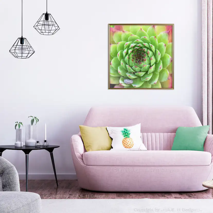 Poster Artgeist Affisch Succulent