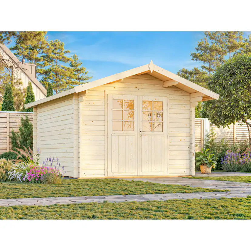 Sally 10,2 m2 PNT7042W2 Ljusgrå/Vit