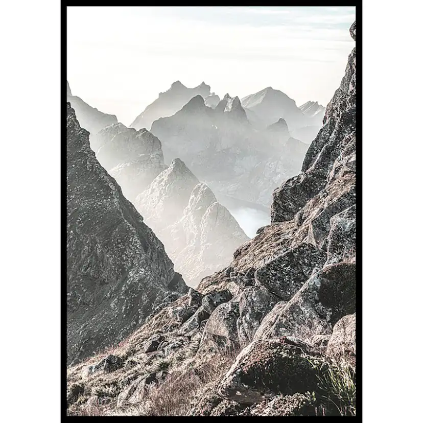 Poster Gallerix Majestic Mountain View