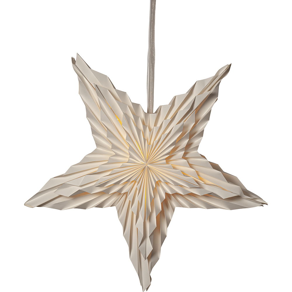 Adventsstjärna Star Trading White