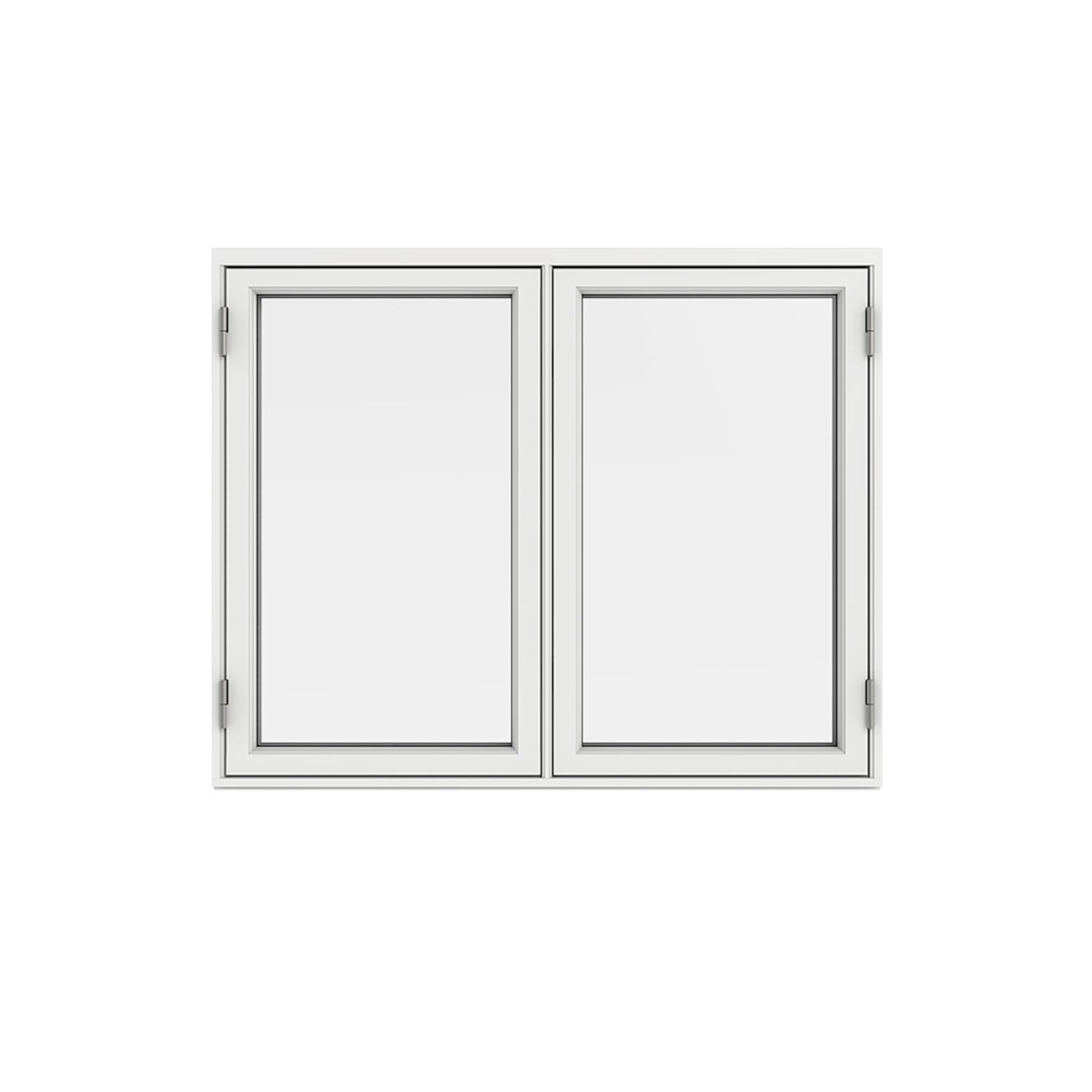 Sidohängt Fönster Outline 3-Glas Aluminium 2-Luft