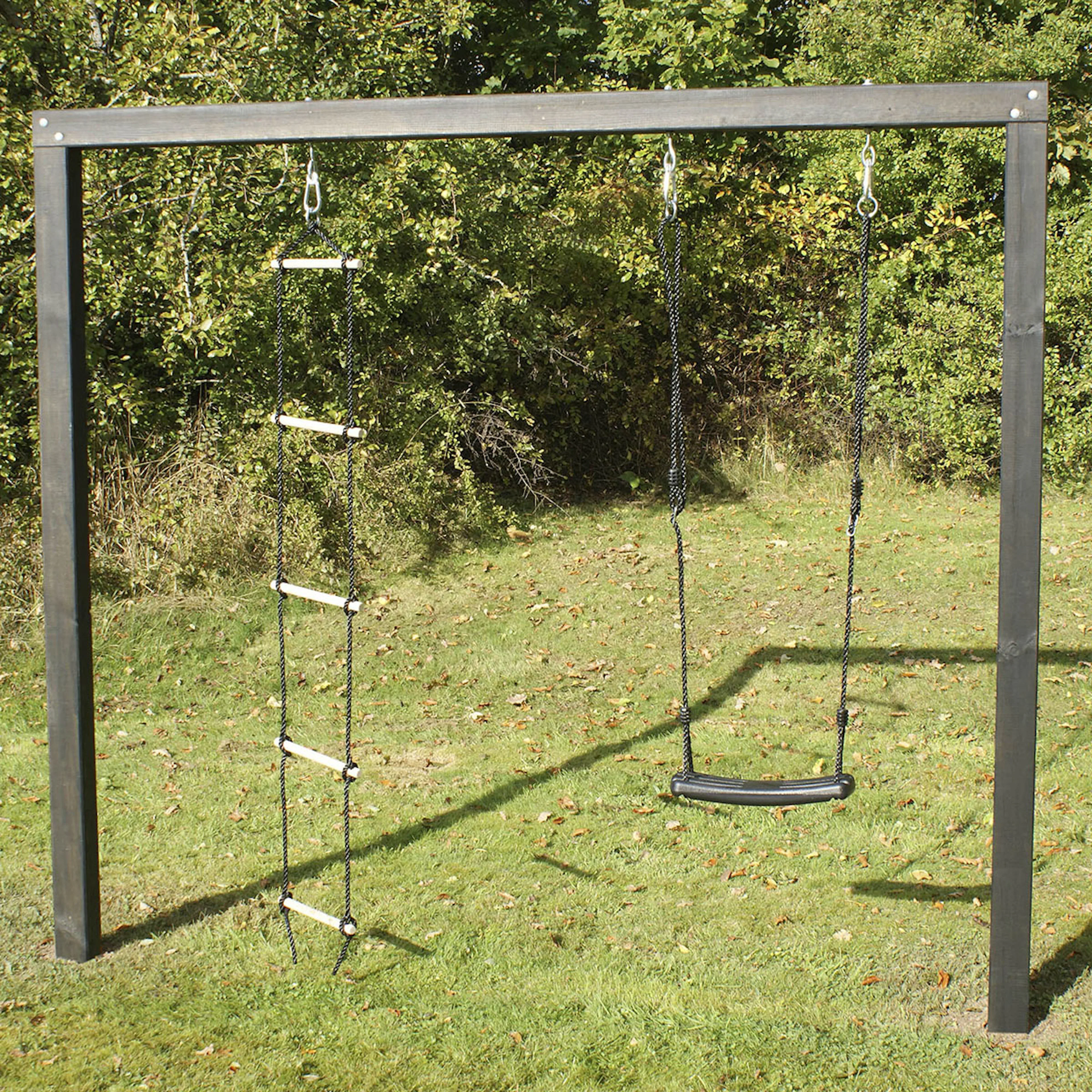 Gungställning Nordic Play Arthur Inkl Repstege och Gunga