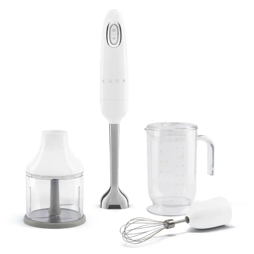 Stavmixer Smeg HBF03WHEU med Tillbehör