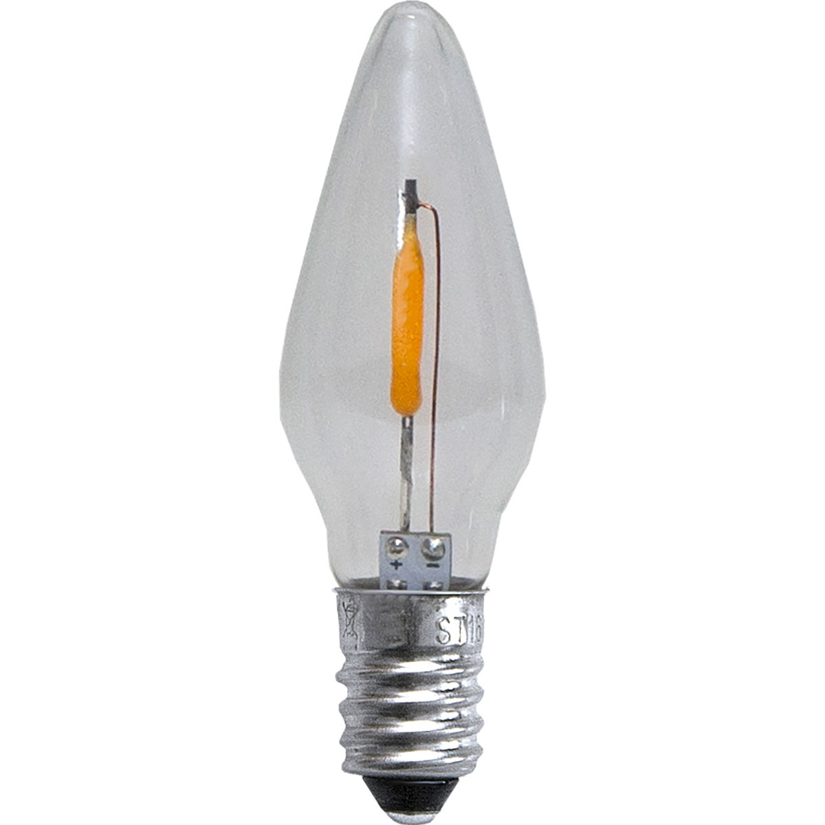 LED-Reservlampa Star Trading E10 Universal Transparent 3-pack för Inomhusbruk