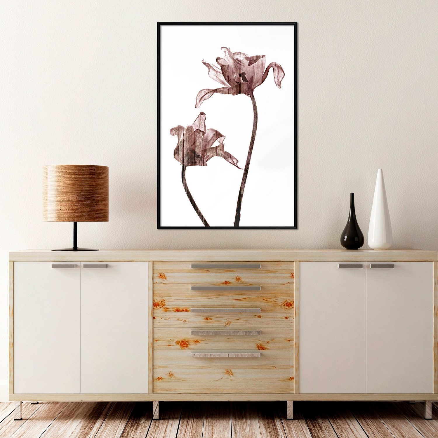 Affisch - Illuminated Closeness [Poster] 40x60 Svart ram, 40x60 cm
