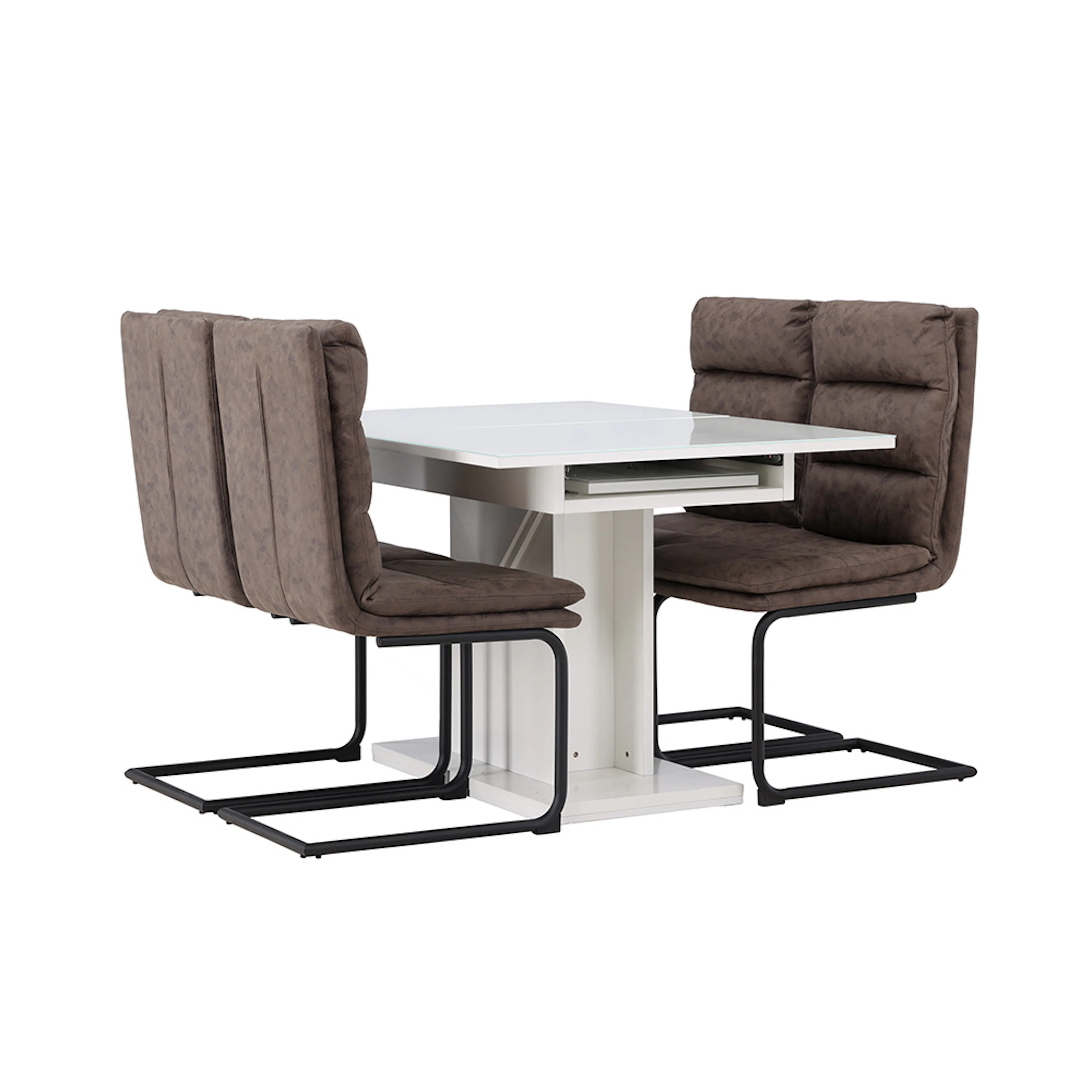Matgrupp Venture Home Pluto med 4 Zizo Stolar