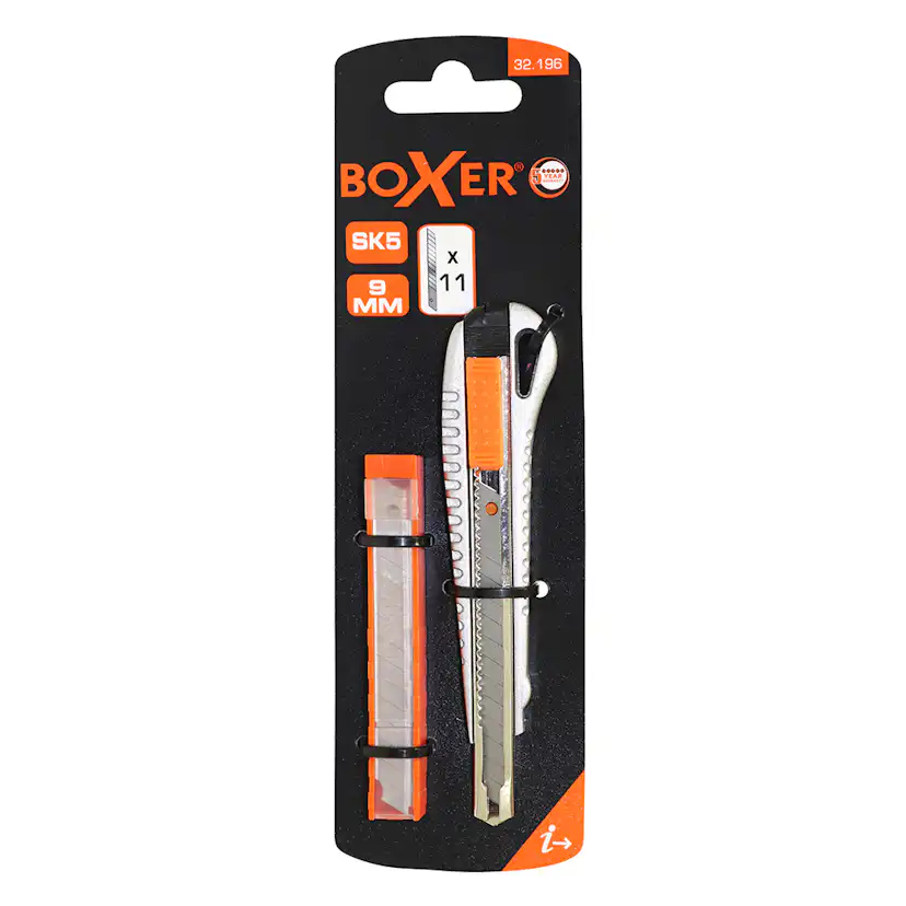 Hobbykniv Boxer Inkl. 10 Extra Knivblad