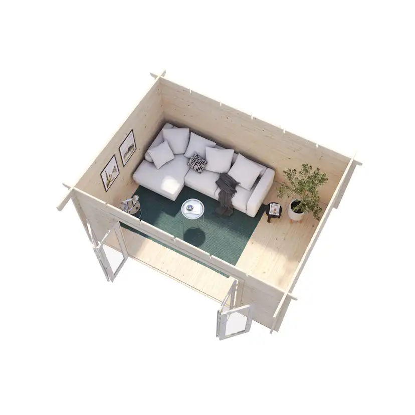 Stuga Palmako Lea 14,9 m2