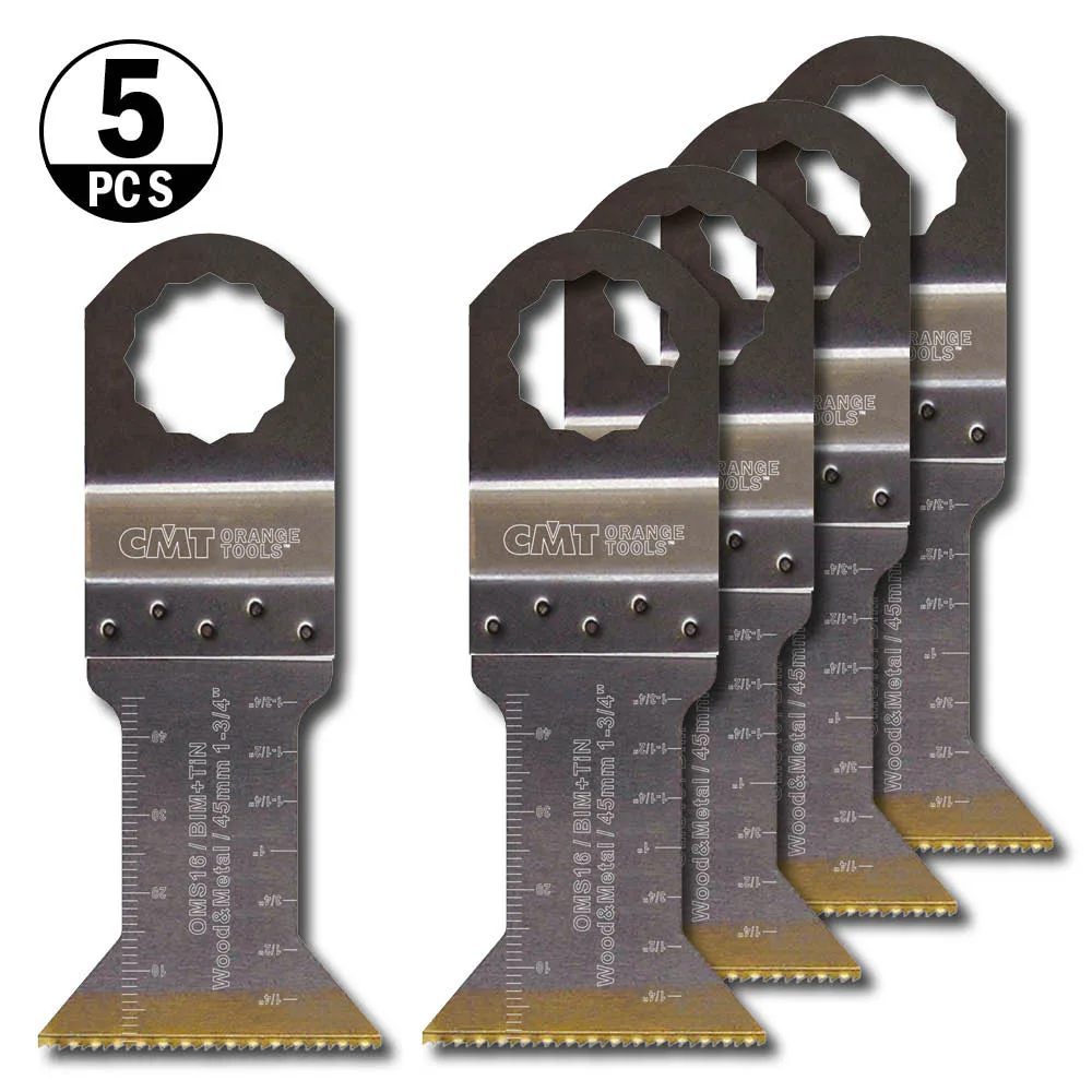 Supercut 45x48mm BIM Trä/metall 5-pack 5 st