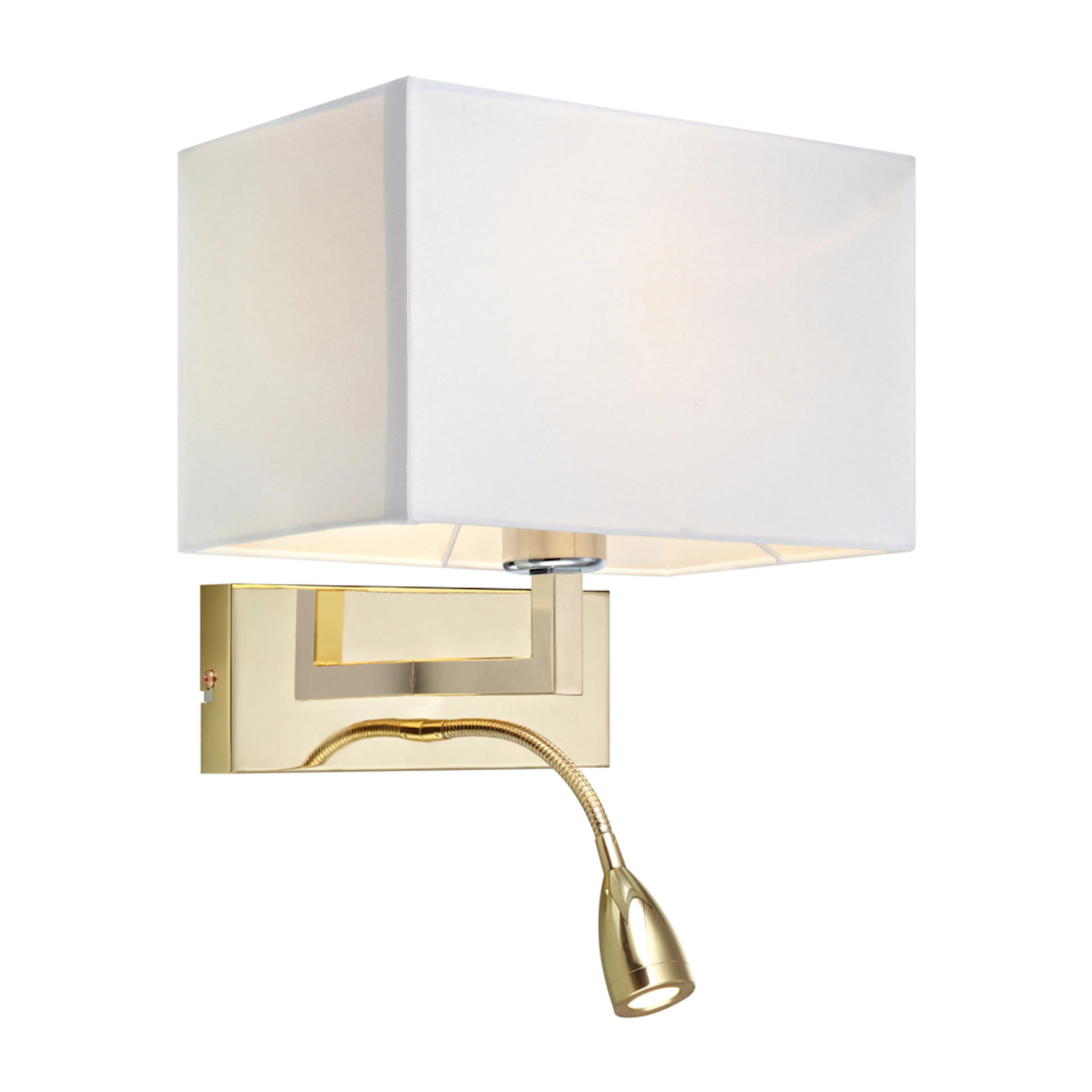 SAVOY Wall 2L Brass/White Färg: Mässing