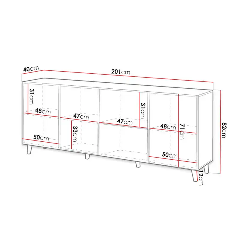 Sideboard Scandinavian Choice Juniskär