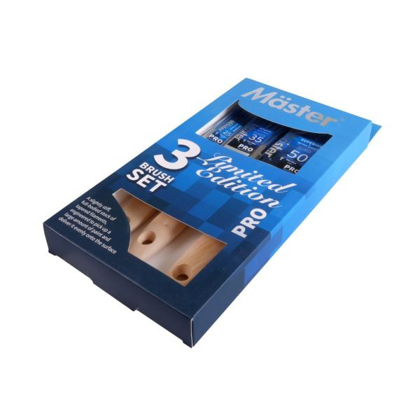 Penselset Mäster Superior Max Blue 25-35-50 mm