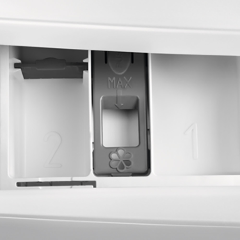 Frontmatad Tvättmaskin Electrolux PerfectCare 600 SensiCare Slim Vit