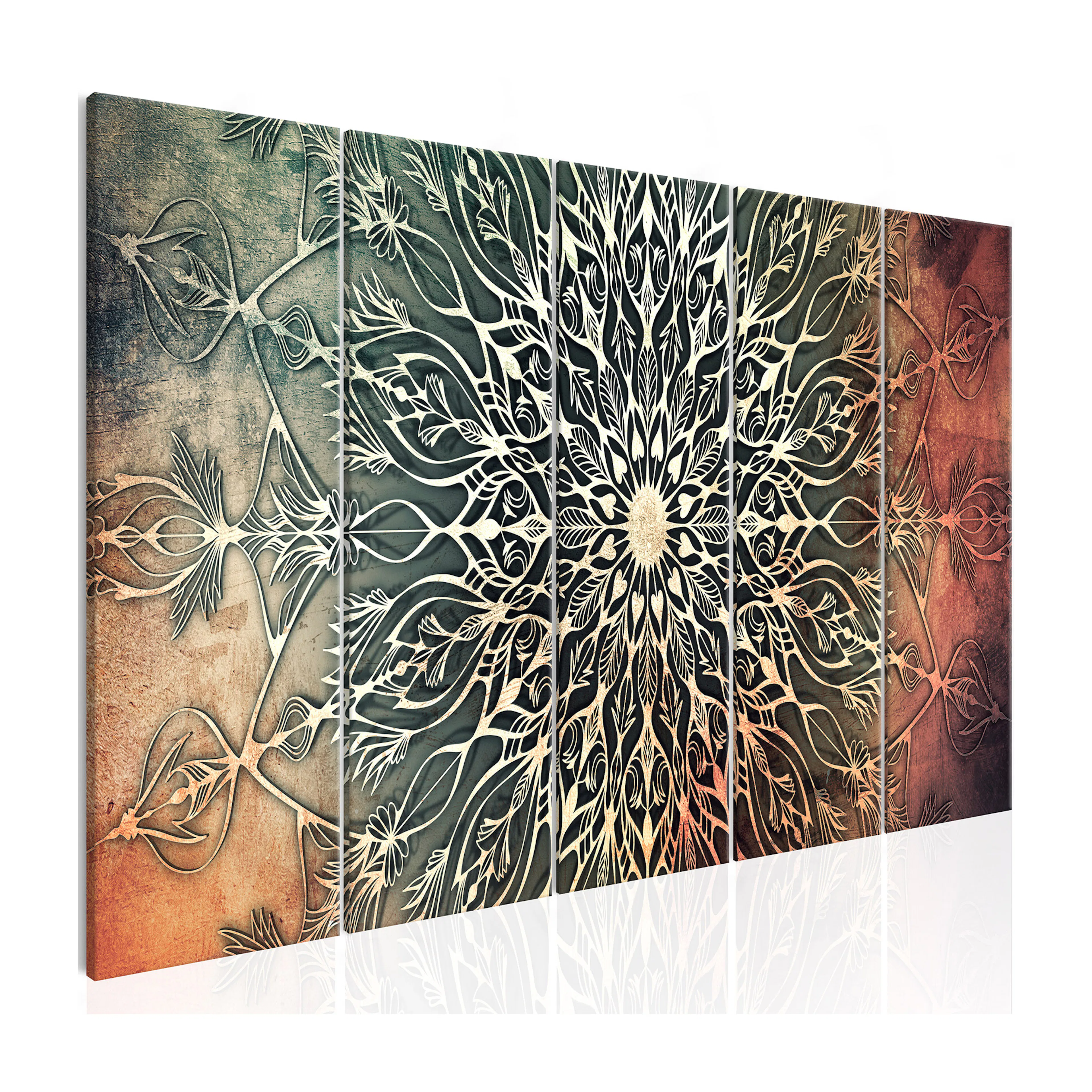 Tavla Arkiio Center Narrow Green 5 delar