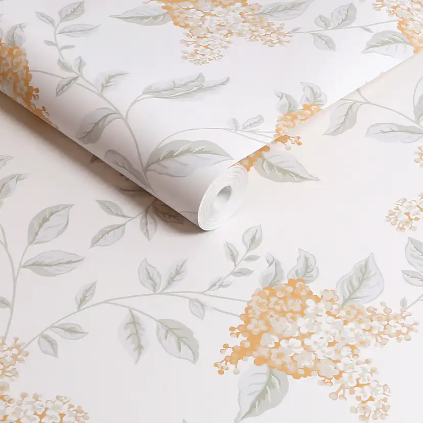 Tapet Laura Ashley Portland Orange