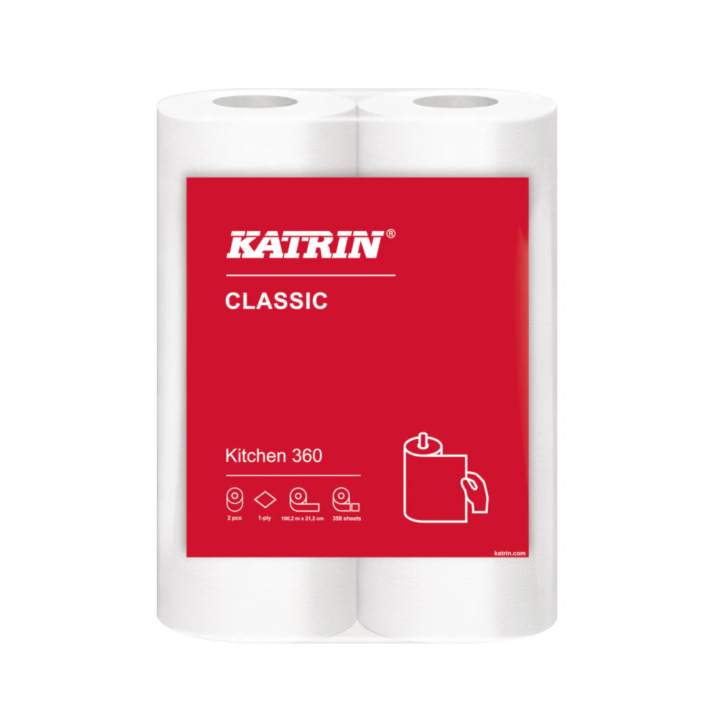 Hushållspapper Katrin Classic 360 2-pack