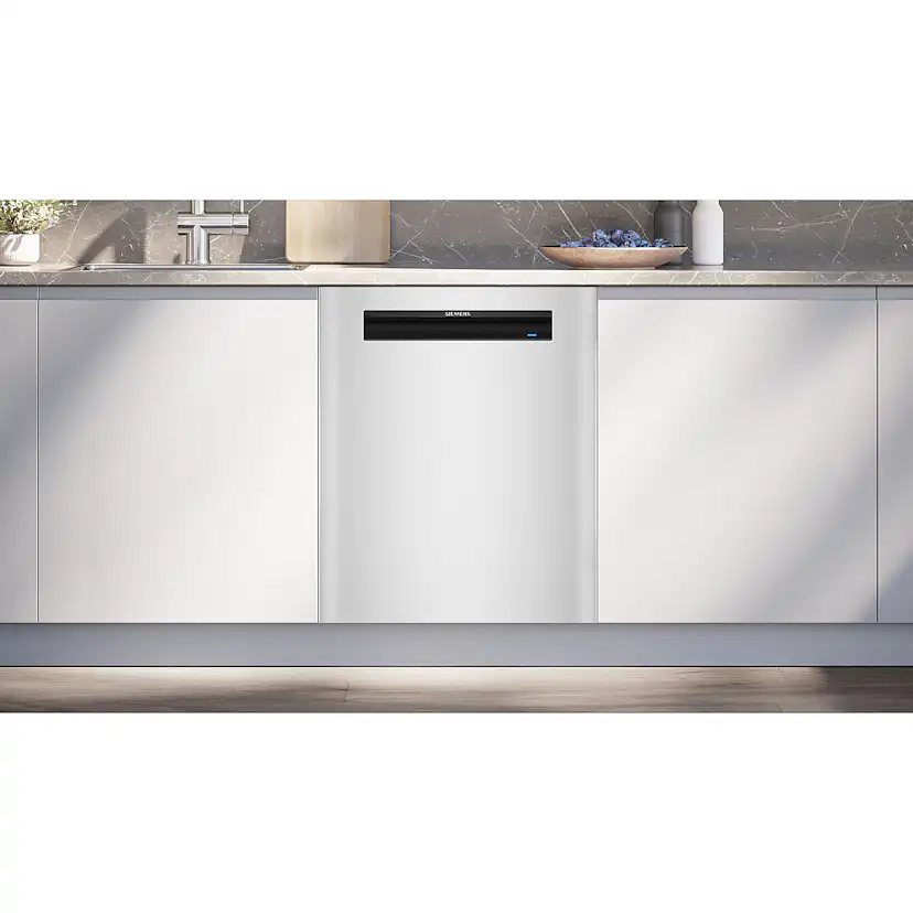 Underbyggd Diskmaskin Siemens iQ500 SN15ZW01CS Vit med Smart Uppkoppling