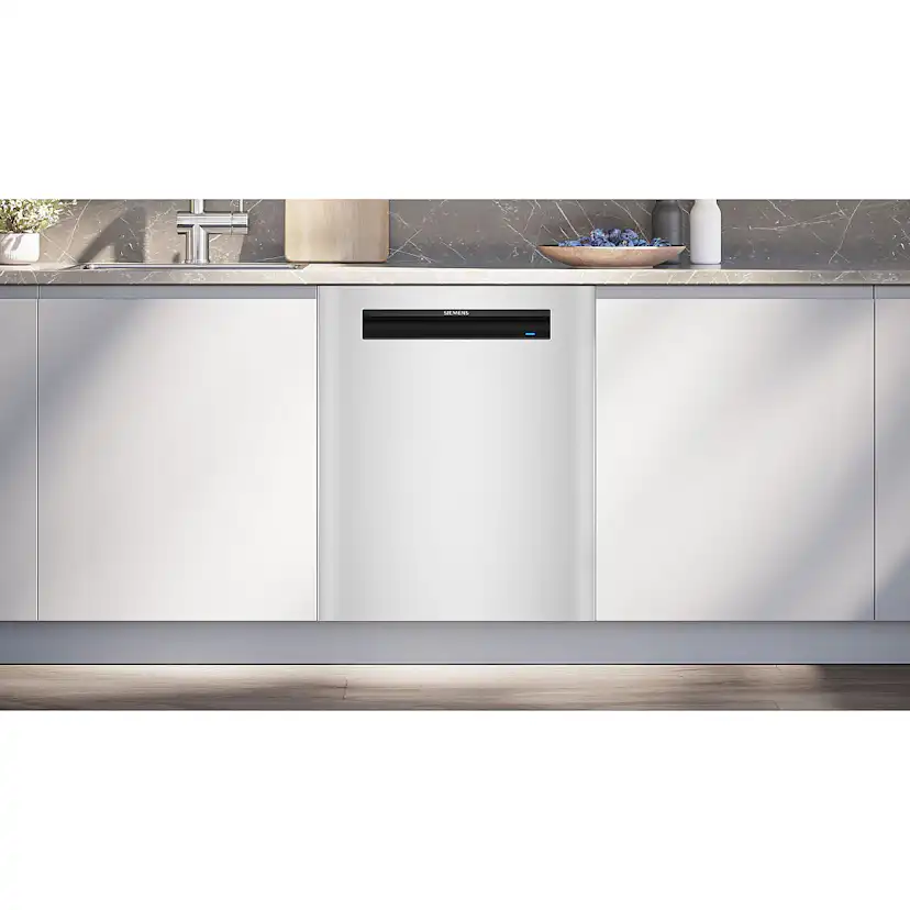 Underbyggd Diskmaskin Siemens iQ500 SN15ZW01CS Vit med Smart Uppkoppling