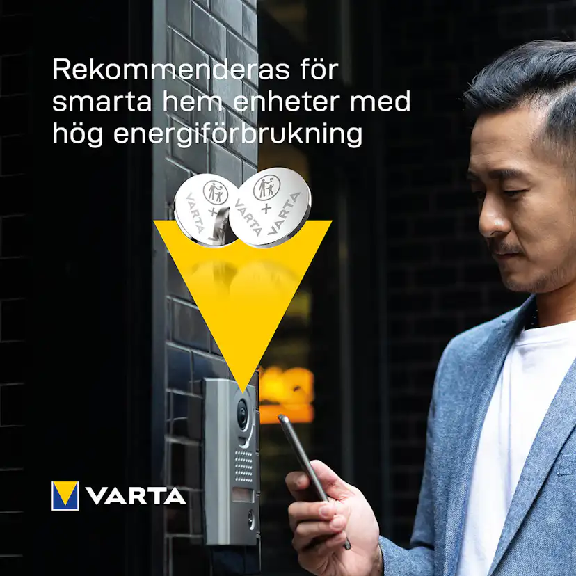 Batteri VARTA Litium CR2016 2-Pack