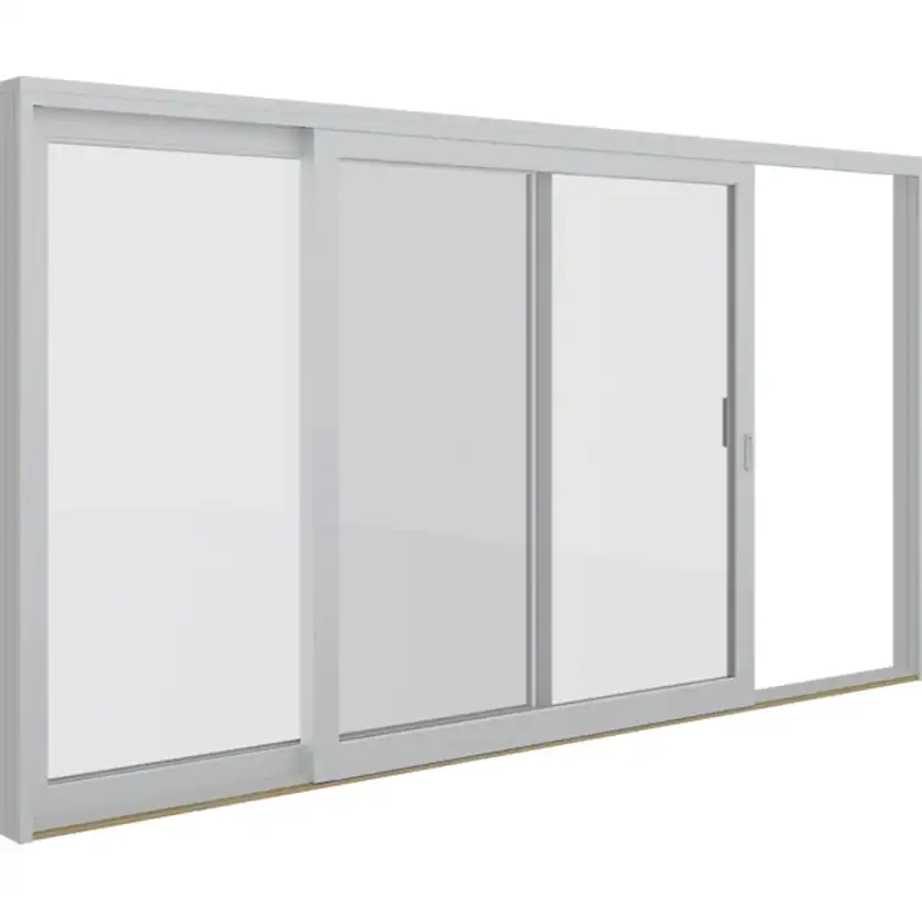 Skjutpartier Elitfönster Aluminium 2-delad
