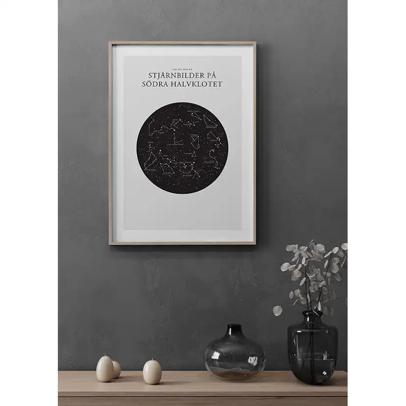 Poster Gallerix Stjärnbilder På Södra Halvklotet