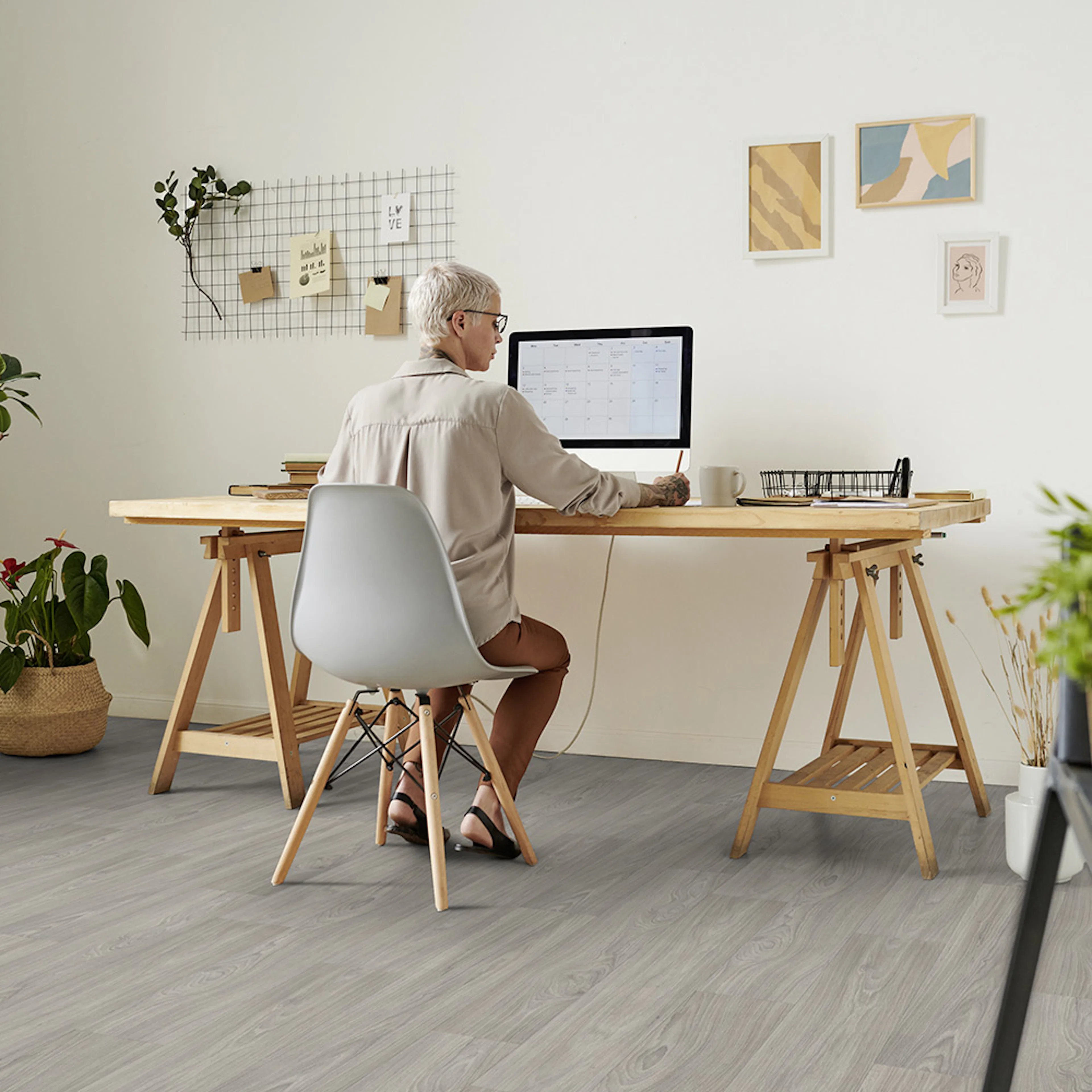 Vinylgolv Gerflor Loftex Boutic Light Grey
