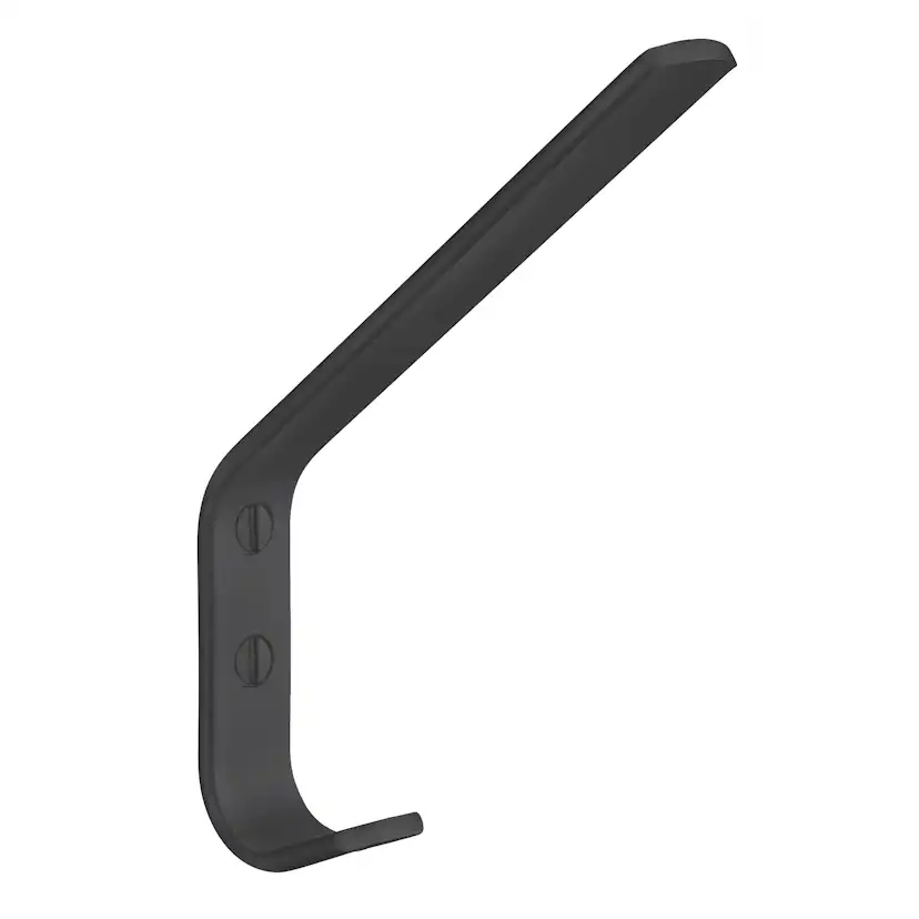 Hattkrok Beslagsboden Svart Aluminium