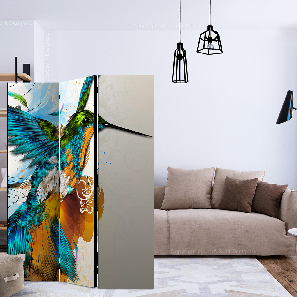 Rumsavdelare Arkiio Bird's Music 135x172 cm