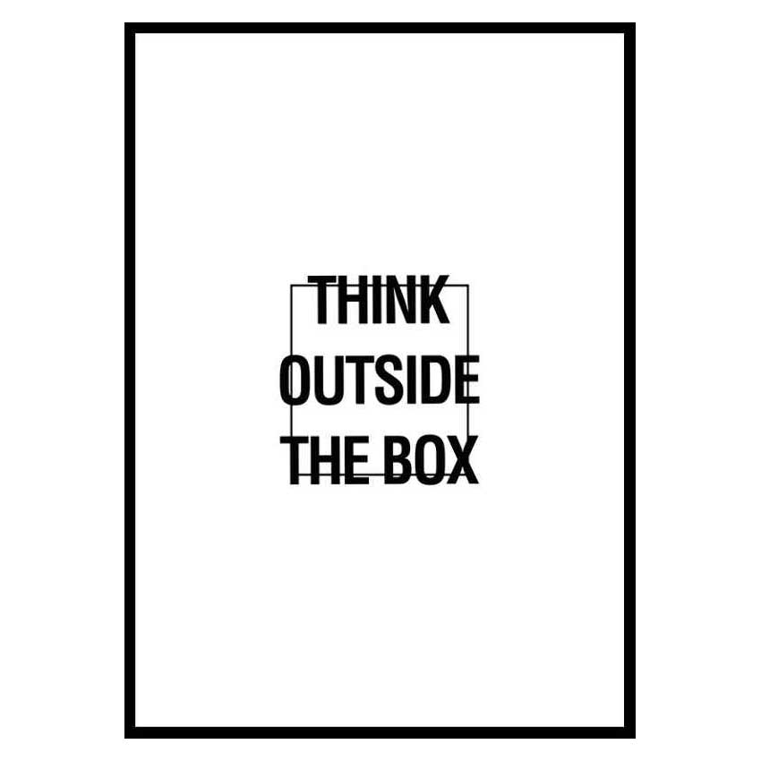 Poster Gallerix Think Outside