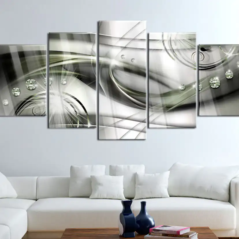 Akrylglastavla Arkiio The Wave of Green Glow