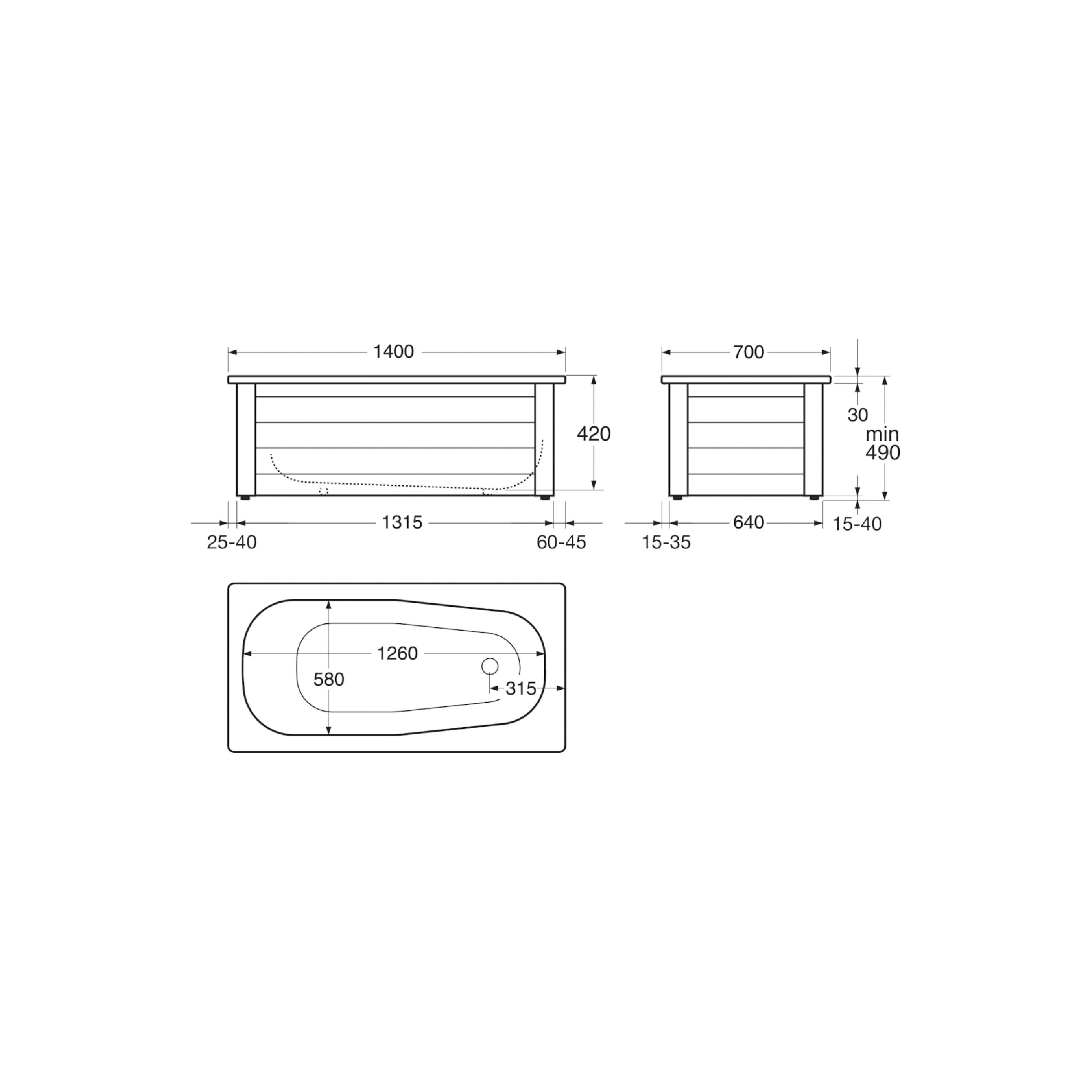 Helfrontstativ Gustavsberg 7414