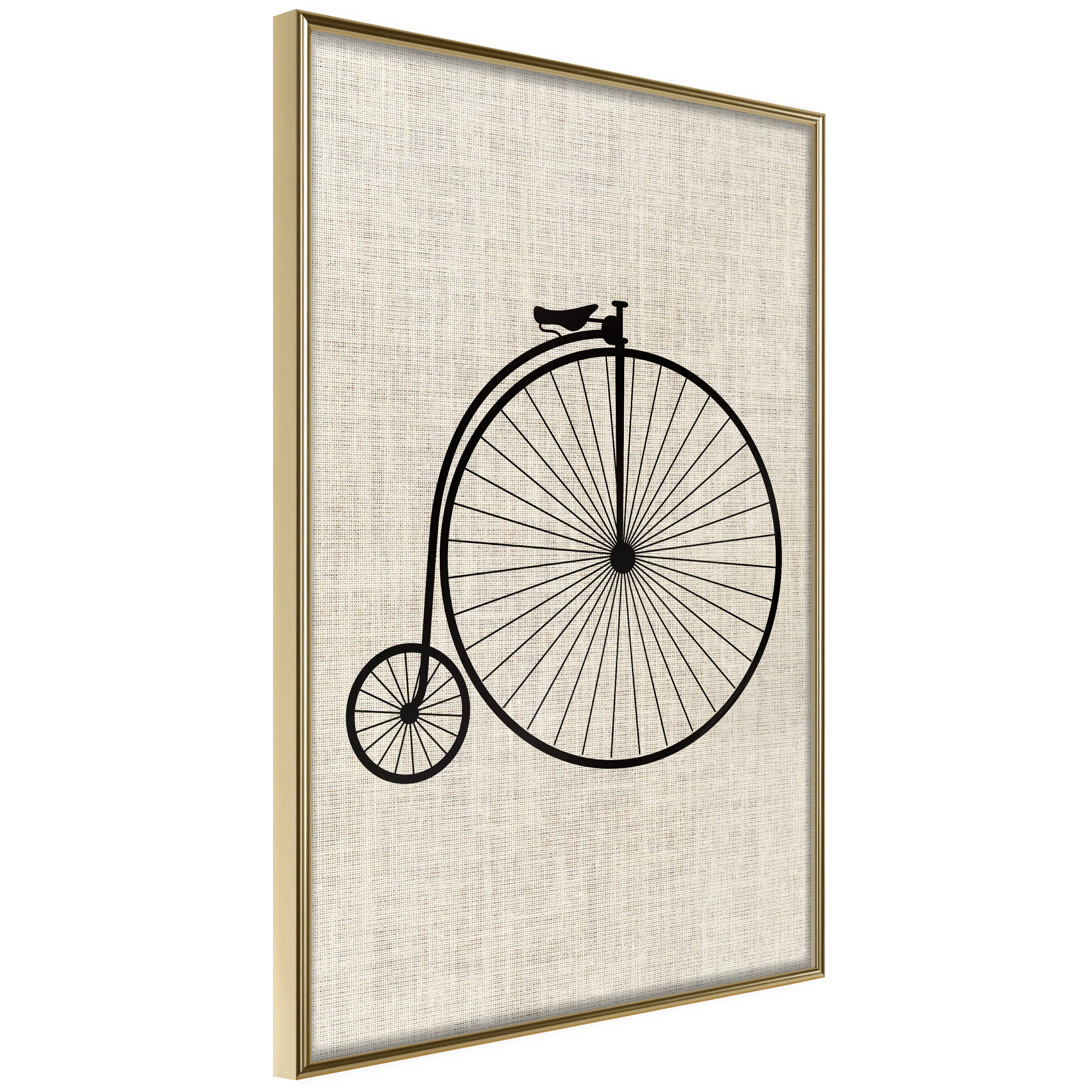 Poster Artgeist Affisch Vintage Bicycle