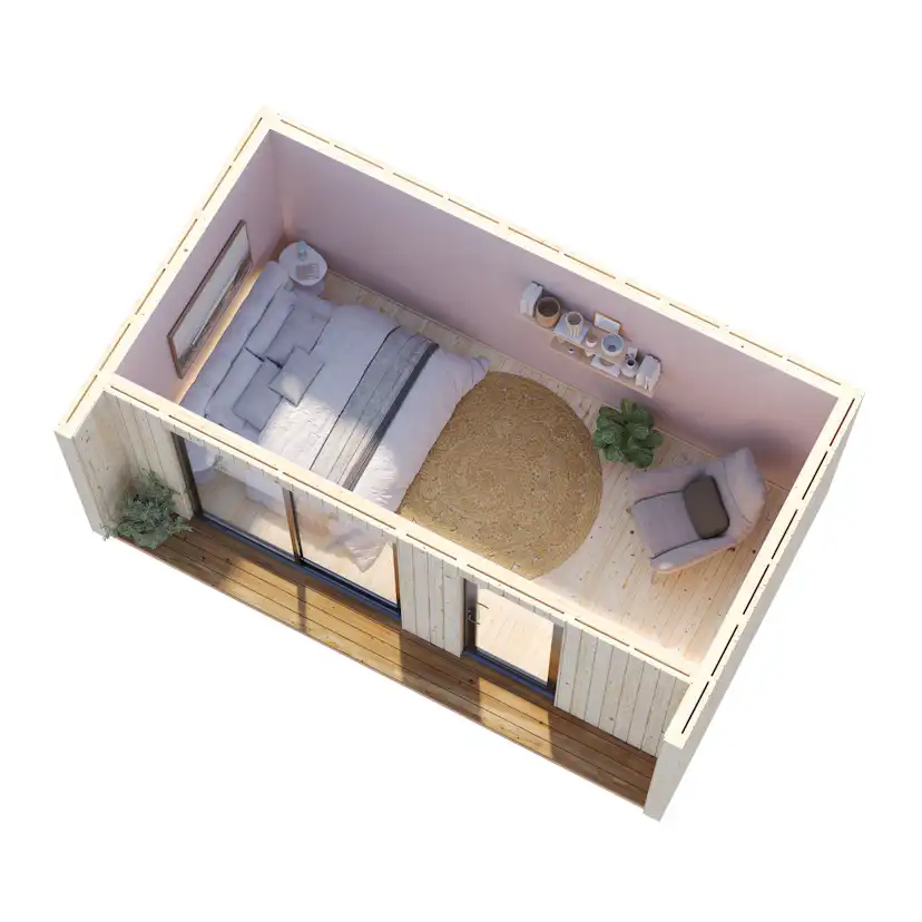 Trädgårdshus Palmako Johanna 19 m² (inv. 13,6 m² )